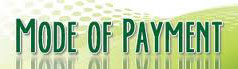 Mode of Payment